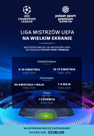 Liga Mistrzów UEFA - Ćwierćfinał 16.04